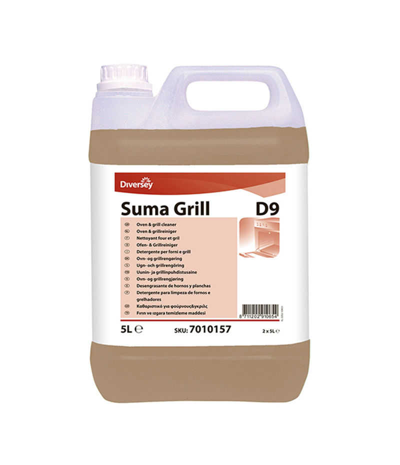detergent-bucatarie-Suma-Grill-D9-5L-diversey Detergent degresant pentru cuptoare și plite Suma Grill D9 5L - imagine 1
