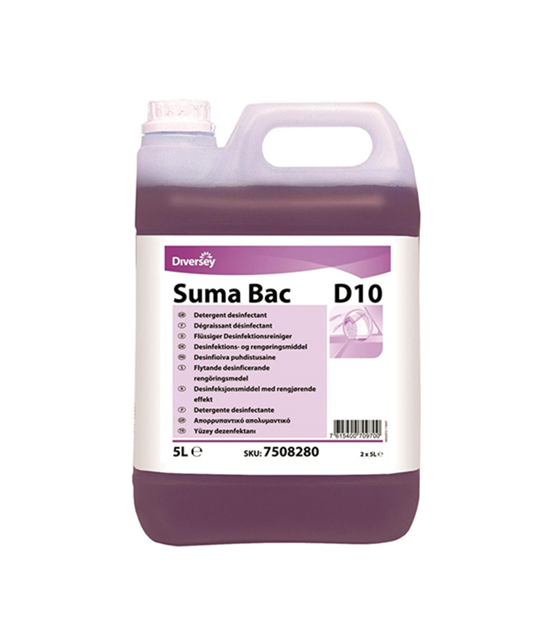 detergent-dezinfectant-bucatarie-Suma-Bac-D10-5L-diversey Detergent dezinfectant Suma Bac D10 5L - imagine 1