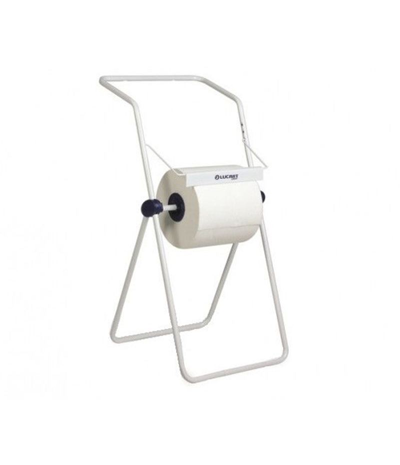dispenser-podea-rola-industriala-lucart Dispenser pentru rolă de hârtie industrială Lucart - imagine 1