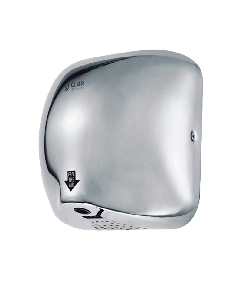 uscator-de-maini-S4200BR-Clar-inox Uscător de mâini inox Ultra Dry -S4200BR - imagine 1