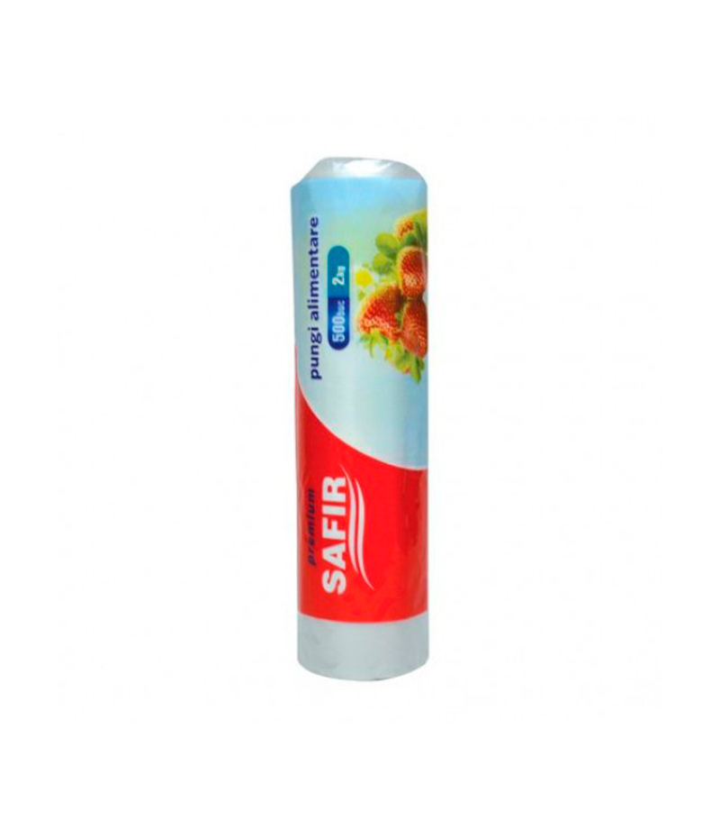 Pungi-alimentare-2kg Rolă pungi alimentare PREMIUM 2 kg, 500 buc/rolă - imagine 1