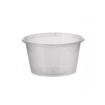 Sosiere de unică folosință din plastic fără capac 100 ml, 100 buc/set