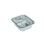 Caserolă aluminiu de unică folosință S-528, 10 x 13 x 4 cm, 100 buc/set