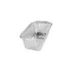 Caserolă aluminiu de unică folosință S-815, 24,5 x 13 x 5 cm, 100 buc/set