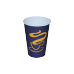 Pahare din carton de unică folosință 8 oz, aprox. 250 ml, 50 buc/set