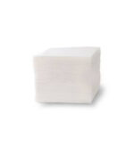 Servețele de masă albe 1 strat, 100 buc/set pentru dispenser 17x25 cm