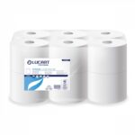 Hartie igienica Lucart Strong L-ONE mini 180, 2 str, 900 portii - Bax 12 role